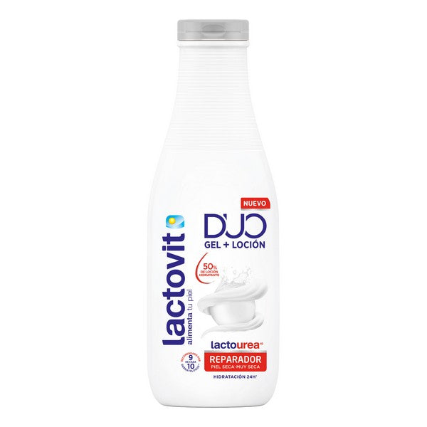 Dusjgel Duo Reparador Lactovit (600 ml)