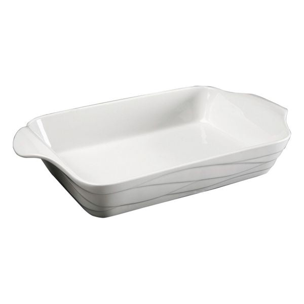 Ovnskål Corina Porselen Rektangulær (18,6 x 4,8 x 33,5 cm)