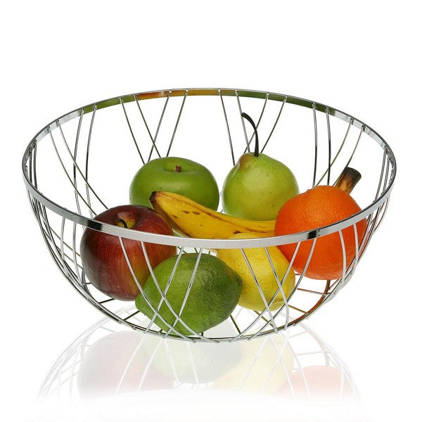 Fruktbolle Lineas Metall (34 x 11 x 34 cm)