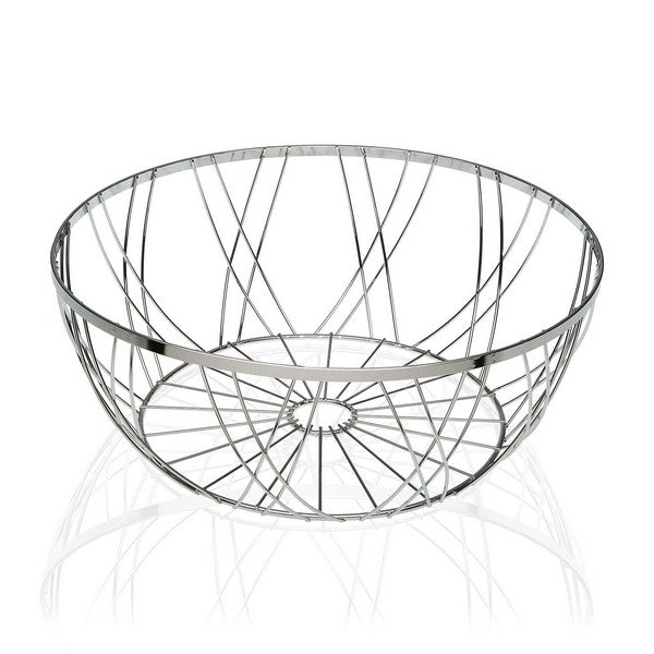 Fruktbolle Lineas Metall (34 x 11 x 34 cm)