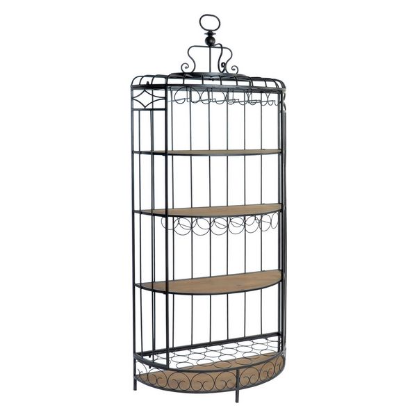 Flaskestativ Dekodonia Metall Gran (90 x 36 x 214 cm)