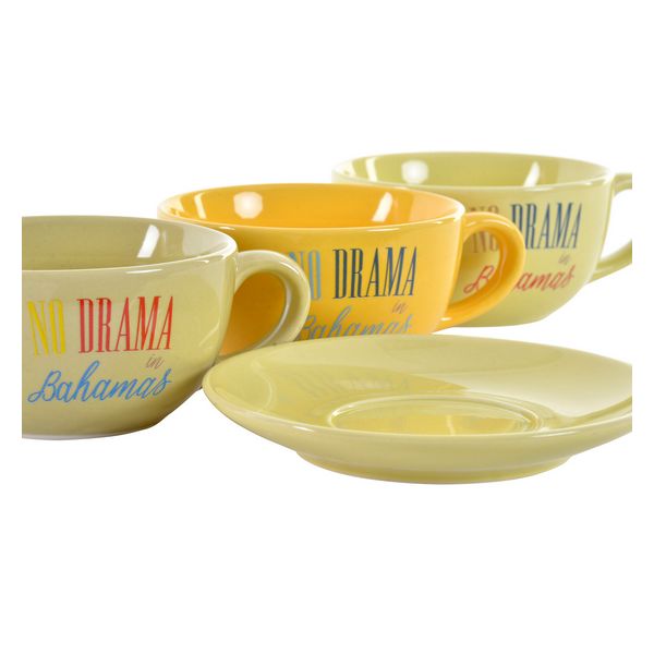 Delers Kaffekoppsett Dekodonia Bahamas Steintøy (180 ml) (12 pcs)