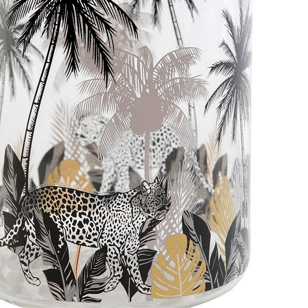 Boks Dekodonia Borosilikatglass Palmer (10 x 10 x 22 cm)