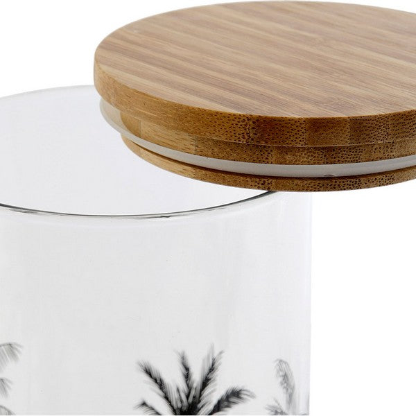 Boks Dekodonia Borosilikatglass Palmer (10 x 10 x 22 cm)