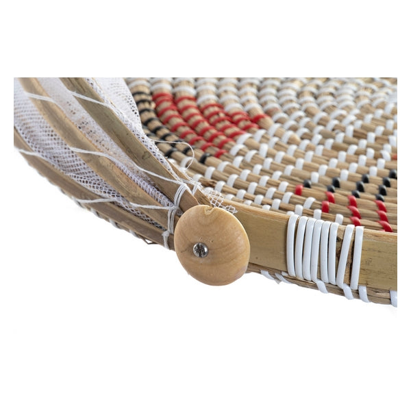 Platetrekk DKD Home Decor Polyester Bambus (44 x 40 x 25 cm)