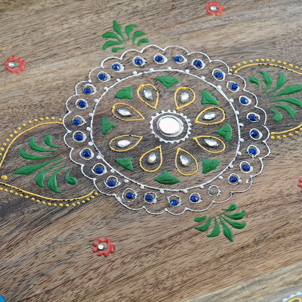 Brett Dekodonia Akryl Treverk av mangotre (43 x 32 x 8 cm)