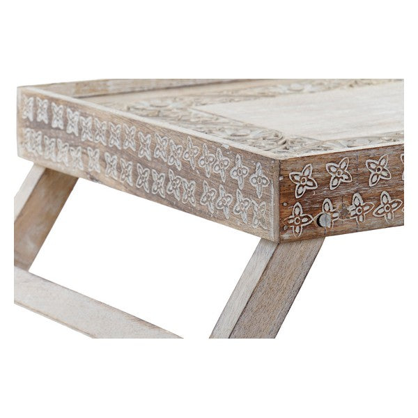 Sammenleggbar Brett for Seng Dekodonia Treverk av mangotre (50 x 35 x 22 cm)