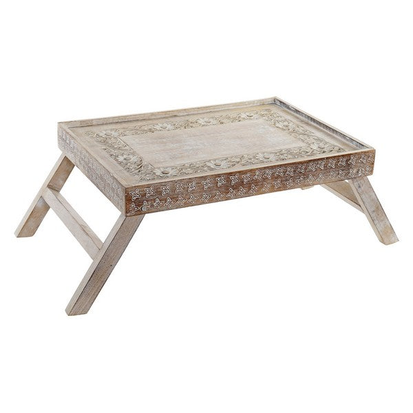 Sammenleggbar Brett for Seng Dekodonia Treverk av mangotre (50 x 35 x 22 cm)