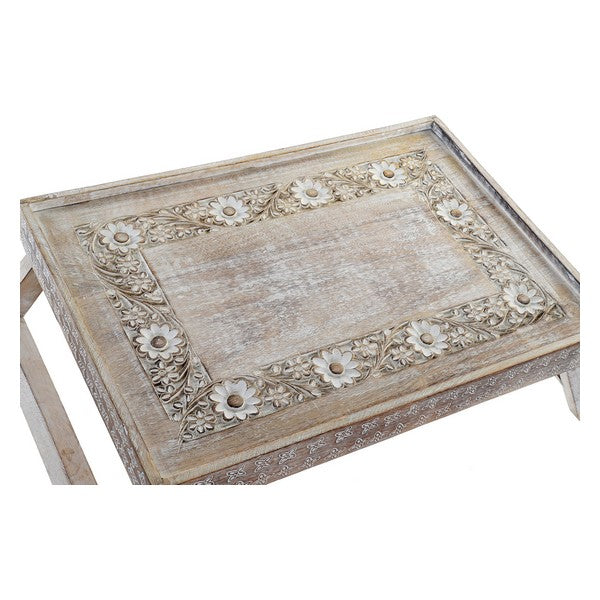 Sammenleggbar Brett for Seng Dekodonia Treverk av mangotre (50 x 35 x 22 cm)