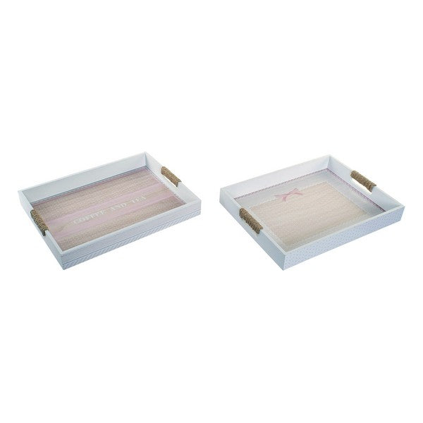 Brett Dekodonia Tradisjonell Tre MDF (40 x 30 x 5 cm) (2 pcs)