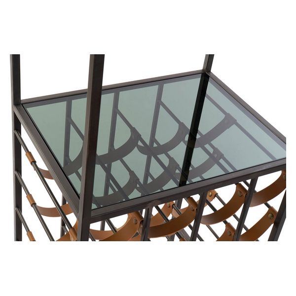 Flaskestativ DKD Home Decor Metall Polyuretan (50 x 38 x 160 cm)
