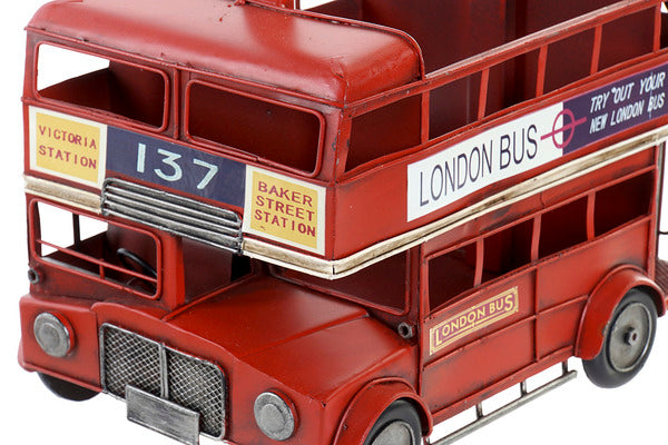 Flaskestativ Dekodonia London Metall (37 x 18 x 28 cm)