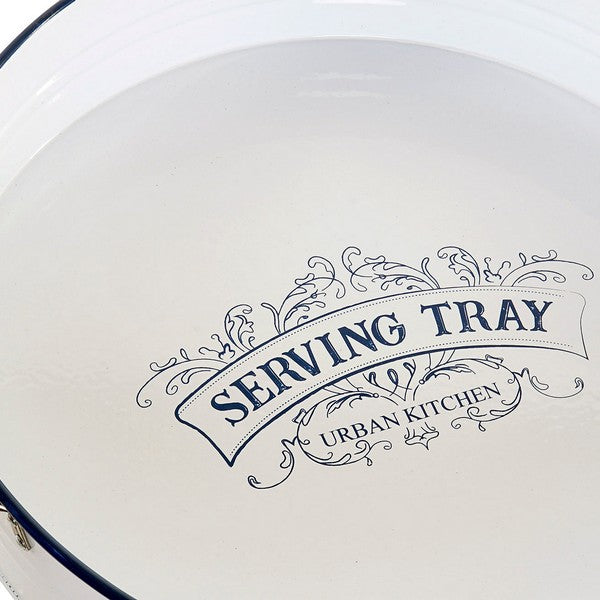 Brett Dekodonia Serving Tray Tre Metall (45 x 36 x 9 cm)