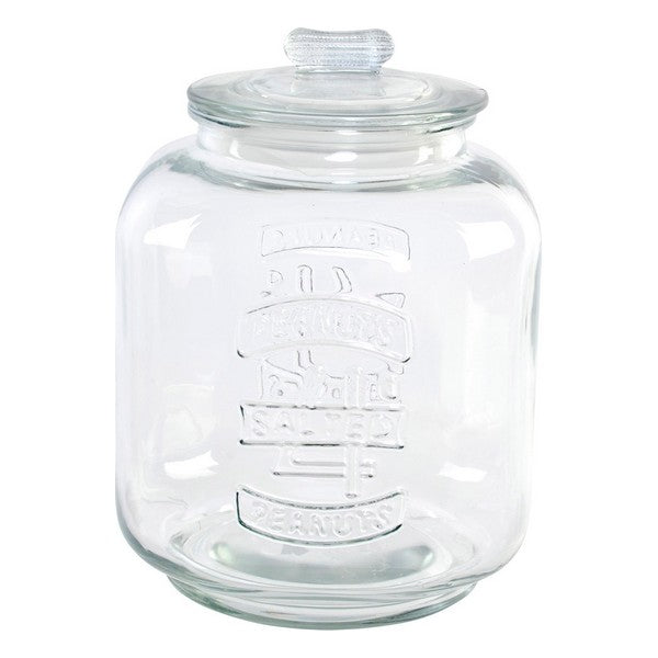 Glasskrukke Dekodonia Peanuts Salted (19 x 19 x 26 cm)