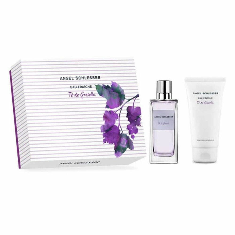Sett dame parfyme Eau Fraîche Té de Grosella Angel Schlesser (2 pcs)