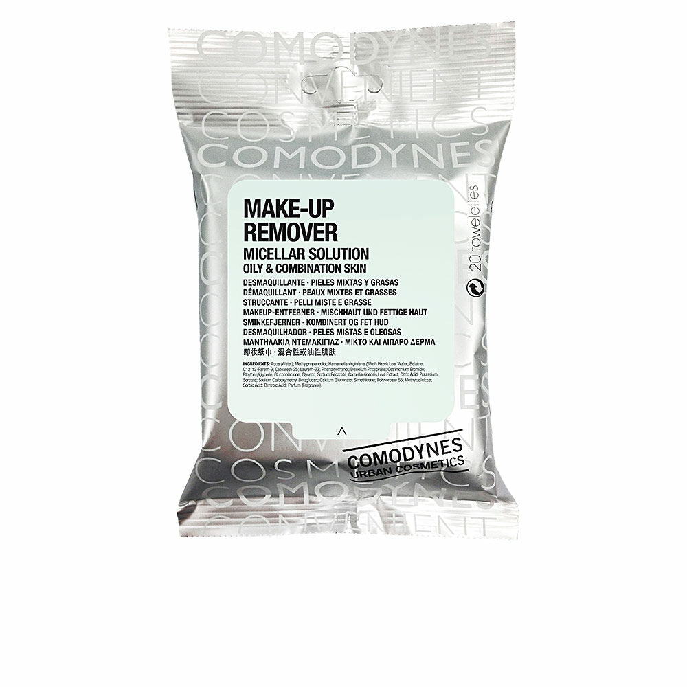 Sminkefjerner våtservietter Comodynes Make-Up Remover Micellar Solution (20 uds)