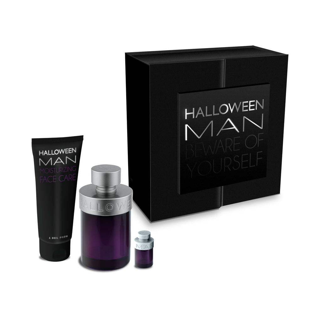 Sett herre parfyme Halloween Man Jesus Del Pozo (3 pcs)