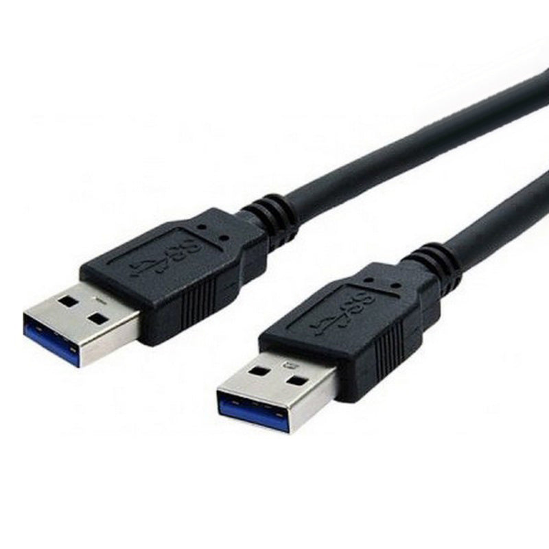 USB 3.0 A til USB A Kabel NANOCABLE 10.01.1002BK Svart
