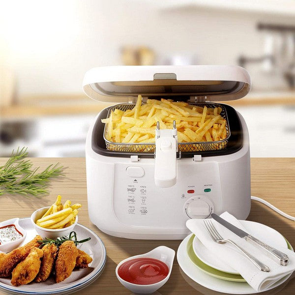 Frityrgryte Aigostar Indra 30HEX 1800 W 2,5 L Hvit (Refurbished B)
