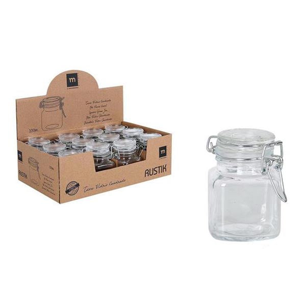 Glasskrukke Mini La Mediterránea 100 ml Hermetisk lukning