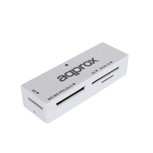 Ekstern Kortleser approx! APPCR01W USB 2.1 Hvit