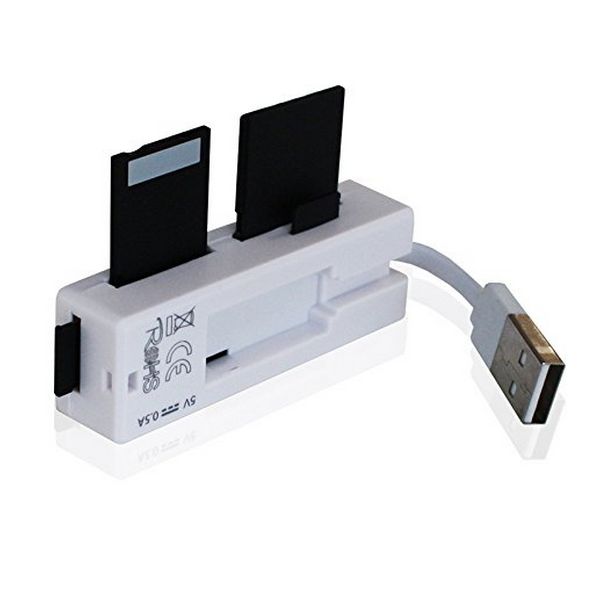 Ekstern Kortleser approx! APPCR01W USB 2.1 Hvit