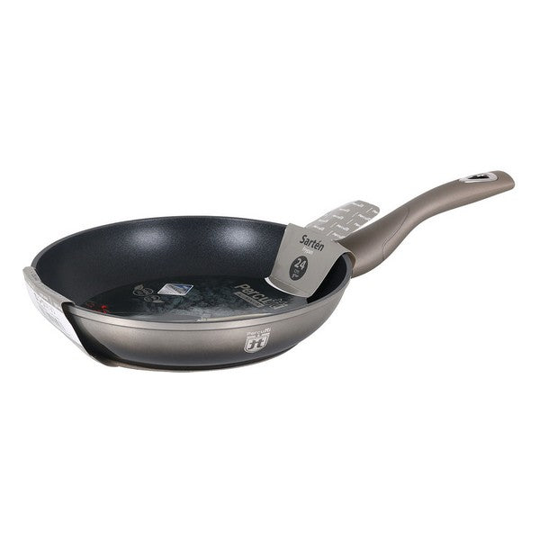 Teflonstekepanne Percutti Pietra Rustfritt stål (24 cm)