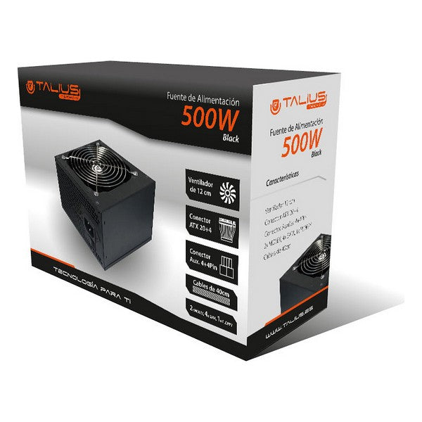 Strømforsyning Talius 500W Basic Svart (Refurbished A+)