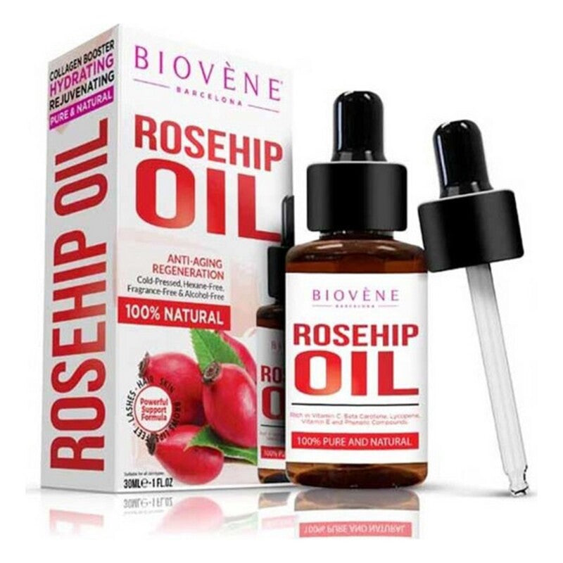 Fuktighetsgivende Olje Rosehip Biovène (30 ml)