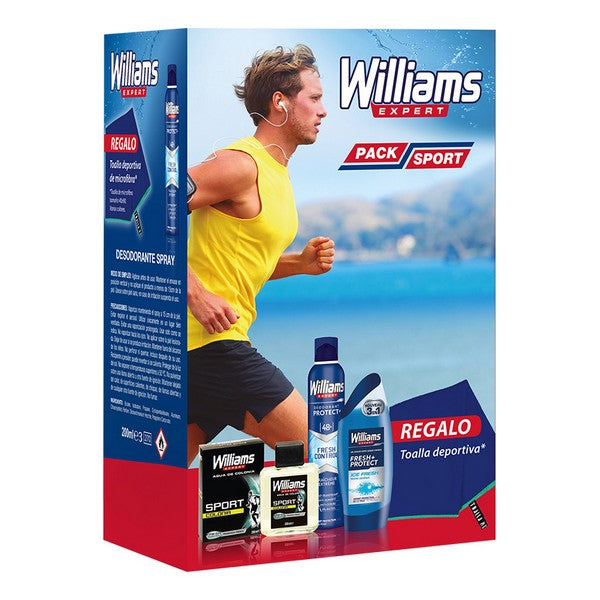 Personlig Hygiene Sett for Menn Pack Sport Williams (4 pcs)