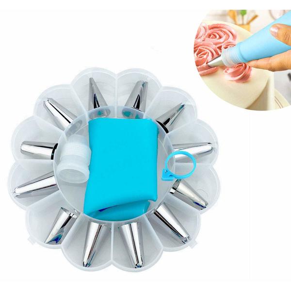 Konditorveske Silikon (14 pcs) (Refurbished D)