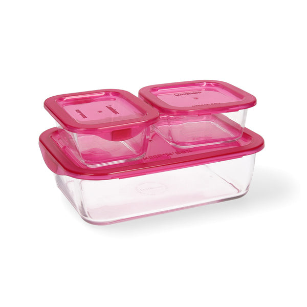 Sett med matbokser Luminarc Keep'n Box (3 pcs)