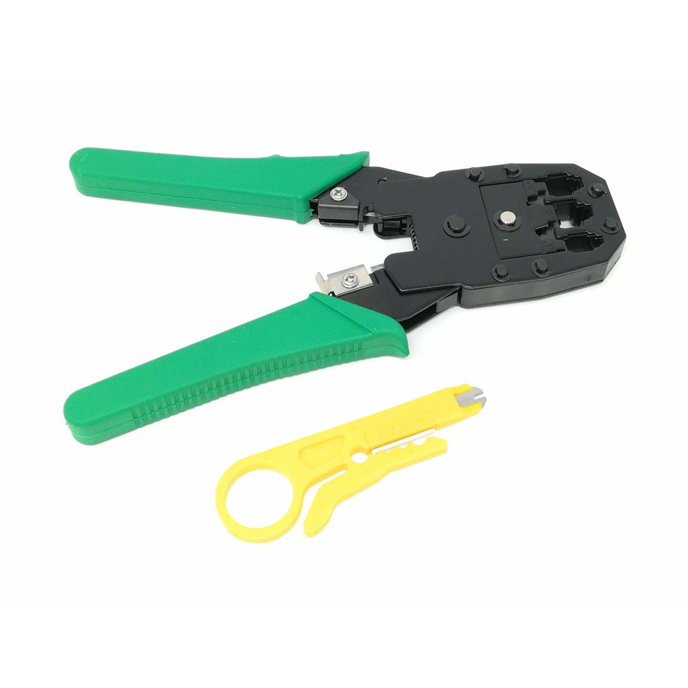 Krympetang Kabler og kontakter RJ11 RJ12 RJ45 (Fikset C)