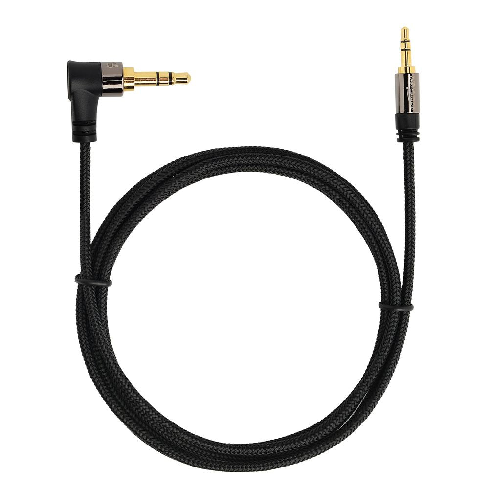 Lyd Jack Cable (3.5mm) 764 Svart (2 m) (Fikset A+)