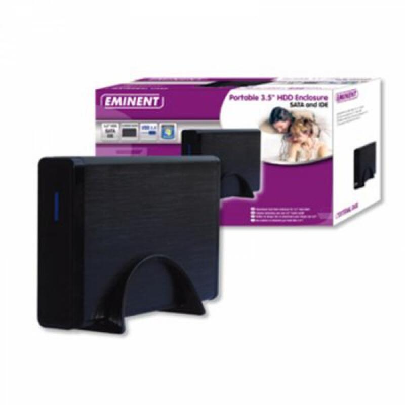 Utvendig/ytre boks Ewent EM7047 2.5" - 3.5" IDE / SATA USB 2.0 Svart