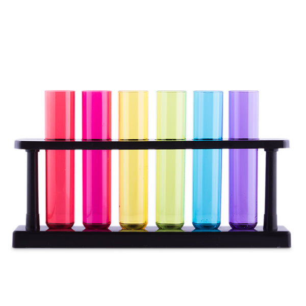 Reagensrør Shotglass (6 stk)