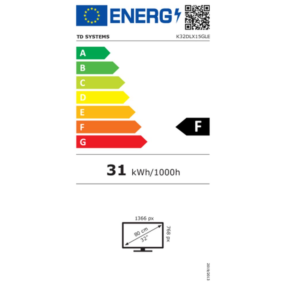 TV TD Systems K32DLX15GLE UHD LED Android TV 32"