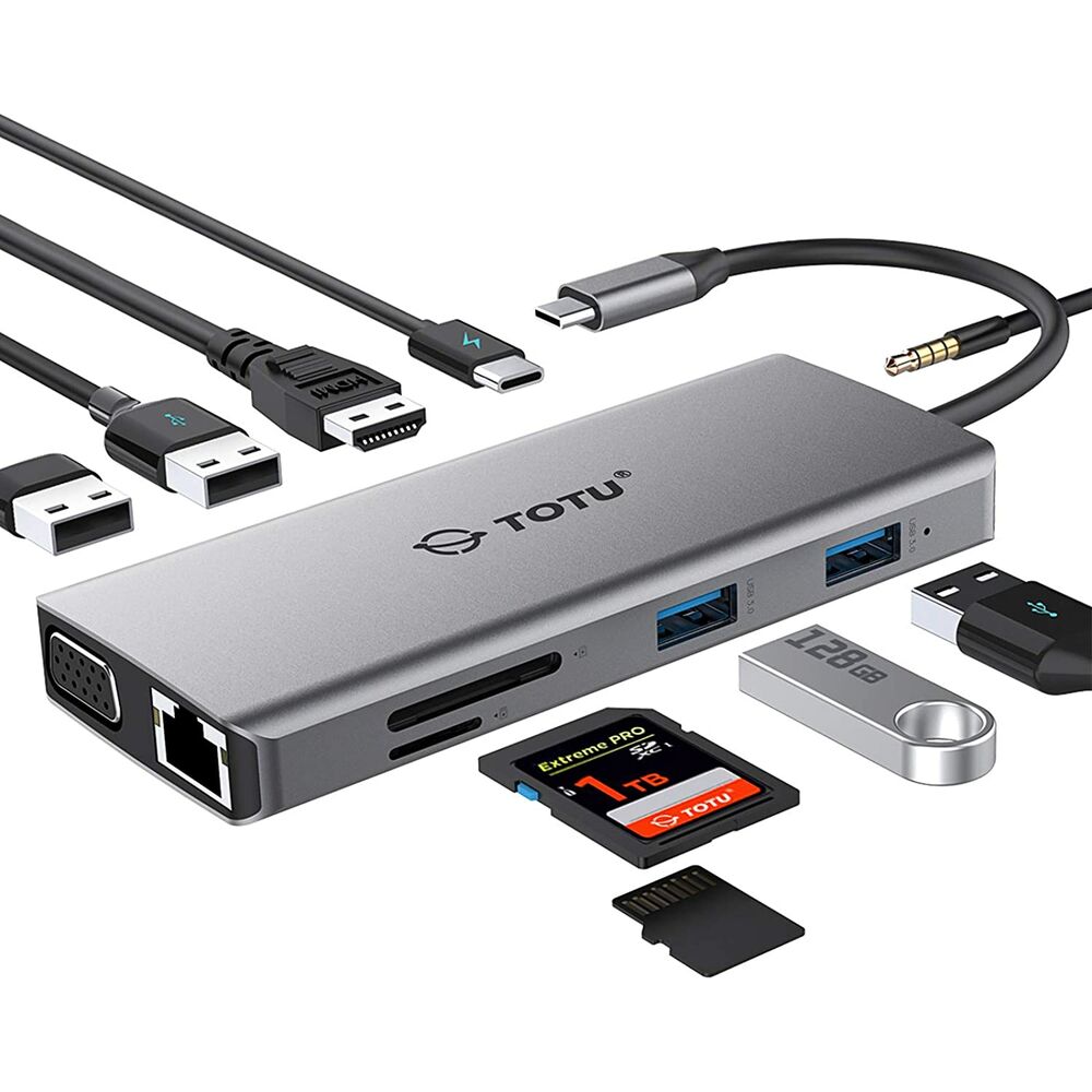 USB C til DisplayPort-Adapter (Fikset A+)