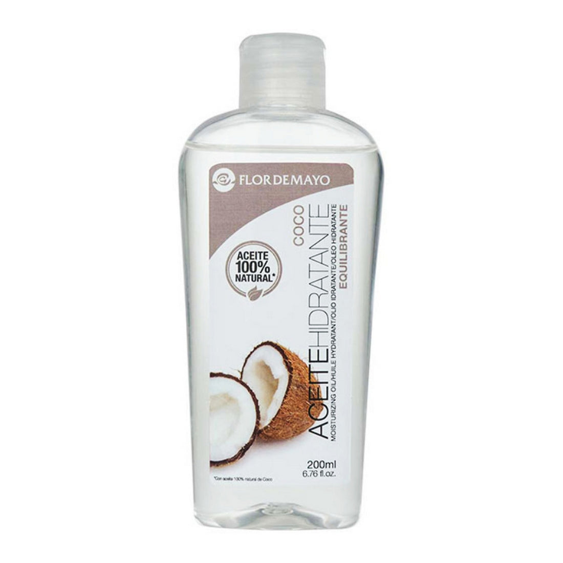 Fuktighetsgivende Olje Flor de Mayo Kokosnøtt (200 ml)
