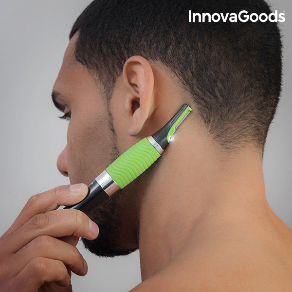 Electric Micro Precision Hair Trimmer with LED InnovaGoods