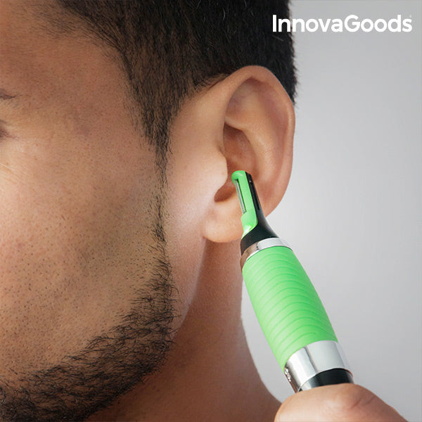 Electric Micro Precision Hair Trimmer with LED InnovaGoods