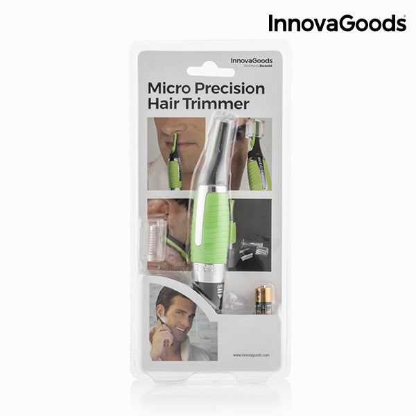 Electric Micro Precision Hair Trimmer with LED InnovaGoods