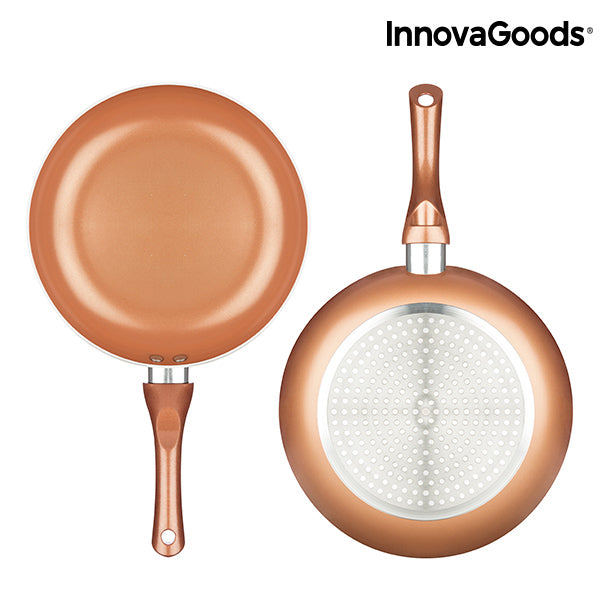 InnovaGoods Kobbereffekts Pannesett (5 Stykker)