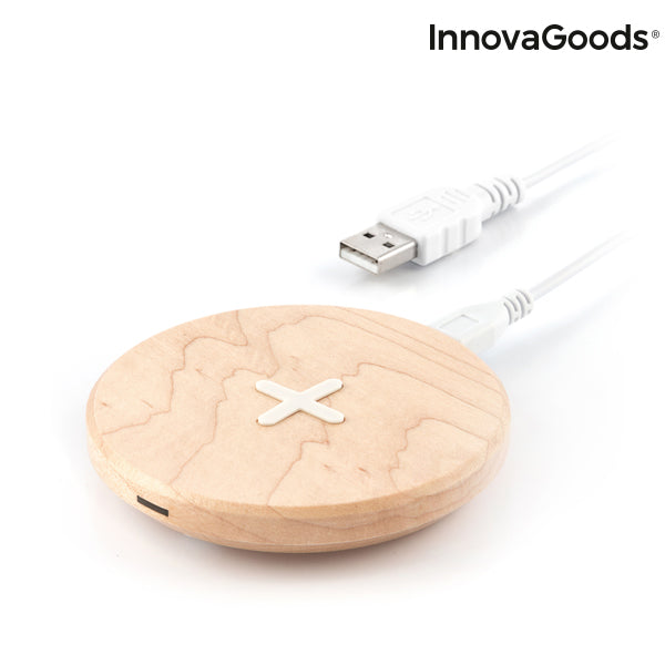 InnovaGoods Trådløs Hurtiglader av Tre