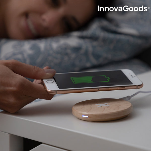InnovaGoods Trådløs Hurtiglader av Tre