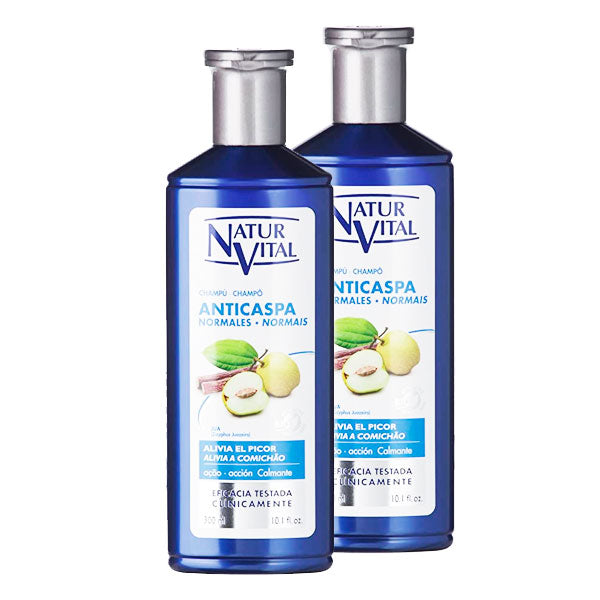 Anti-flass Sjampo Naturvital (2 x 300 ml)