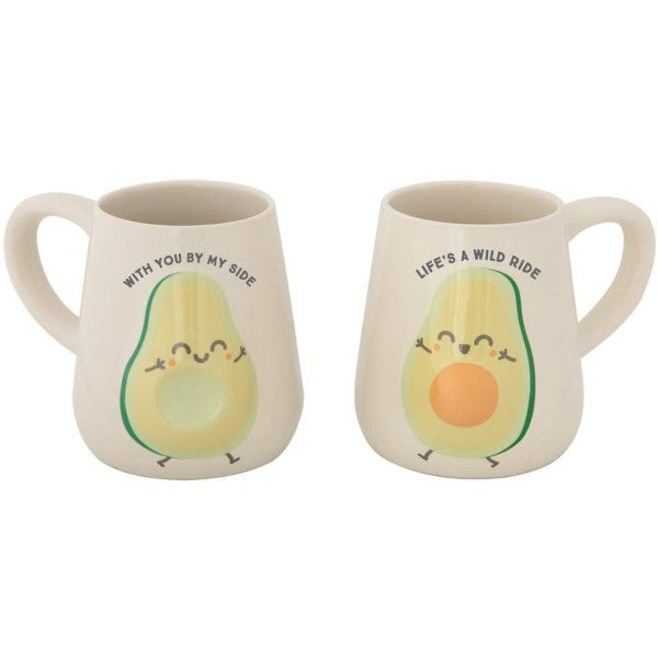Sett med kopper Mr. Wonderful WOA09990EN Keramikk (2 pcs) (Refurbished C)