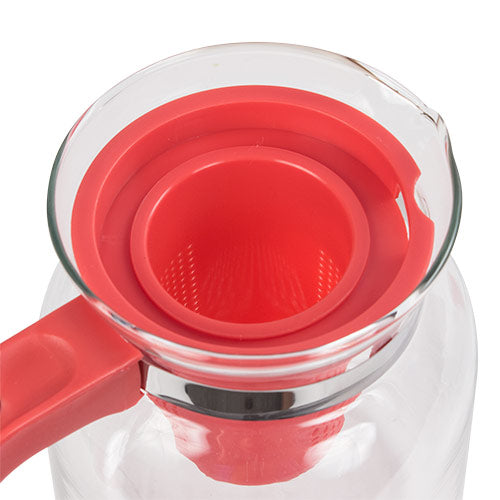 Farget Tekanne med Tefilter 1.5 L
