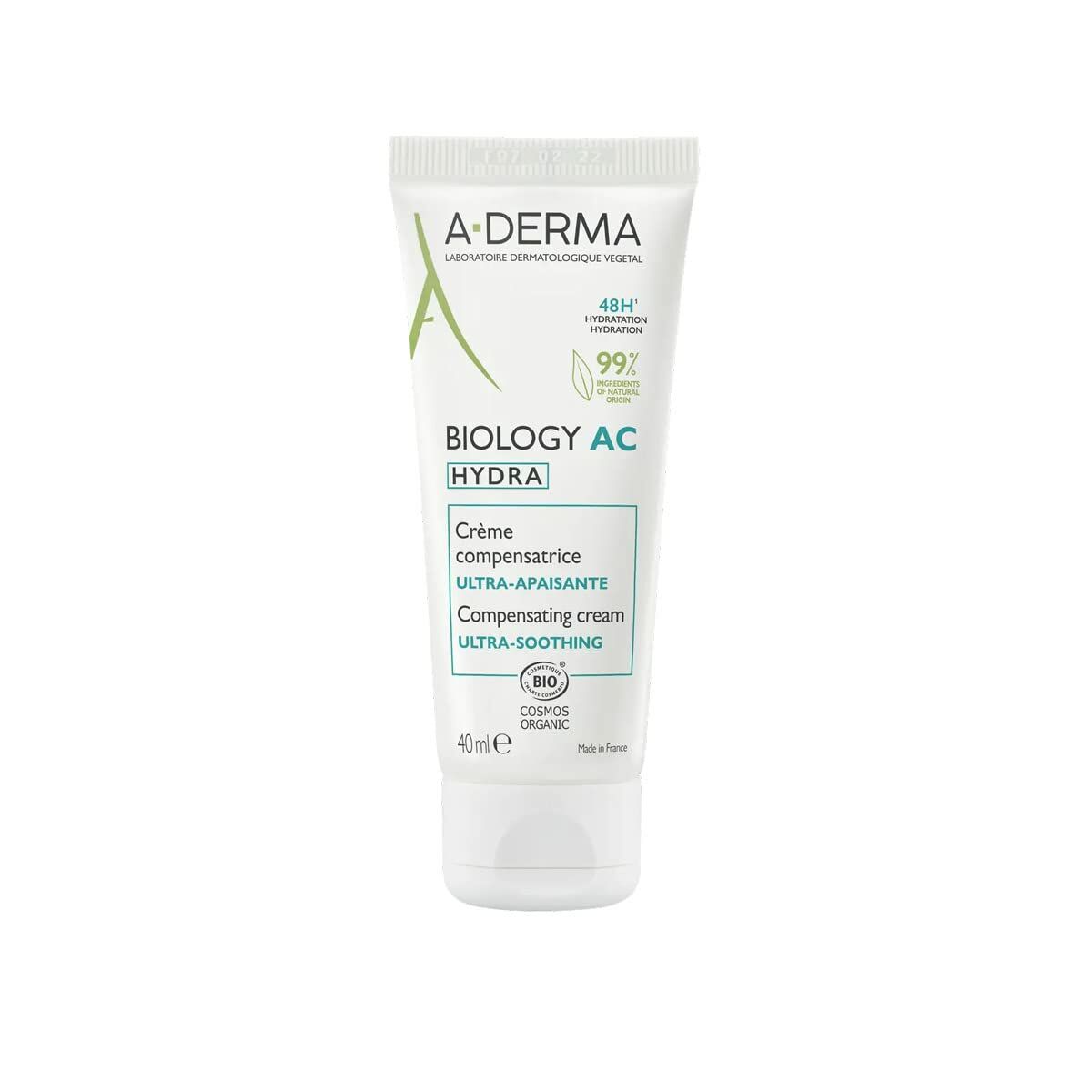 Soothing Cream A-Derma Biology Ac Hydra Crème Compensatrice 40 ml