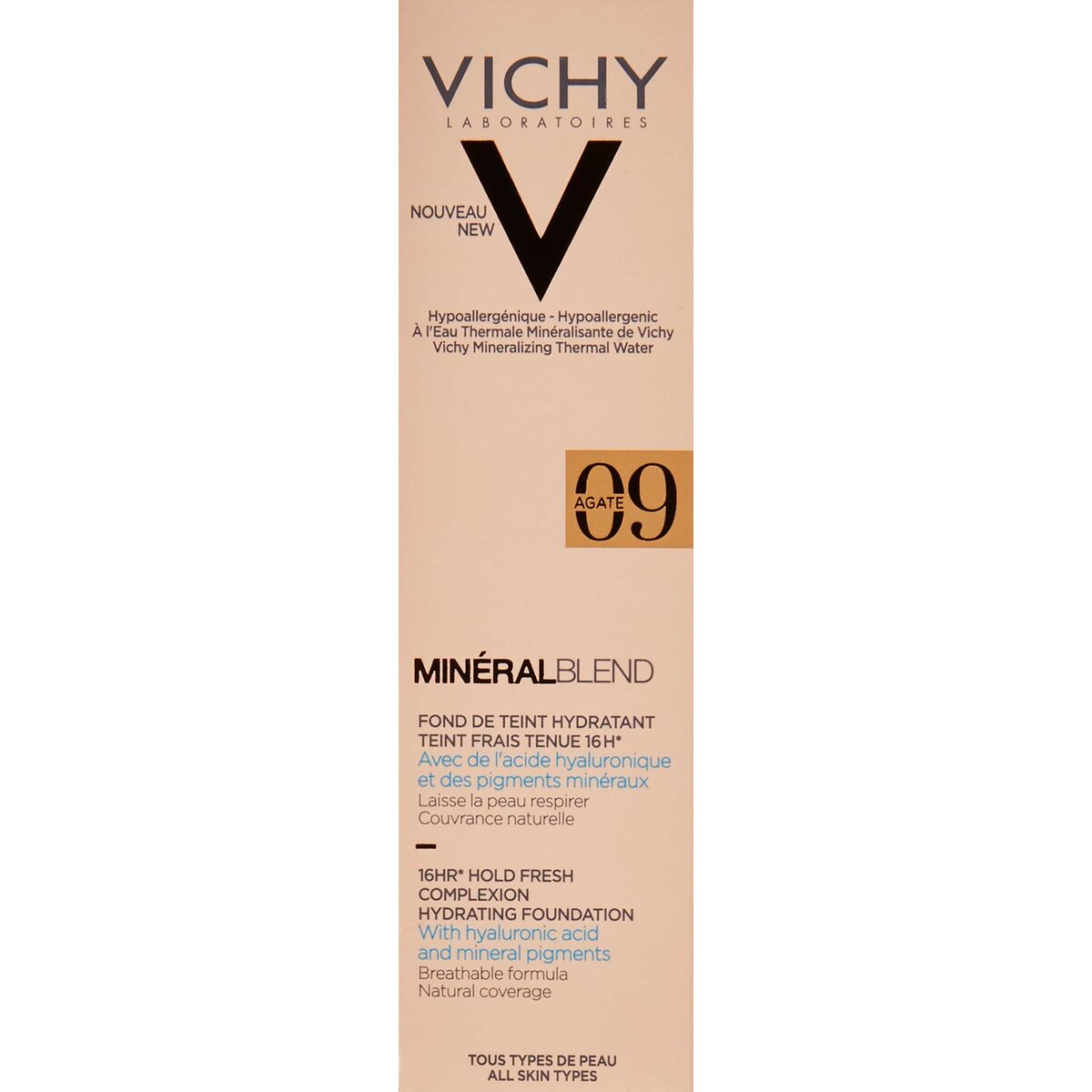 Foundation Vichy Mineral Blend 30 ml Nº 09-cliff